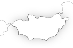 Karte Mongolei